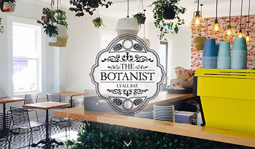 The Botanist home page
